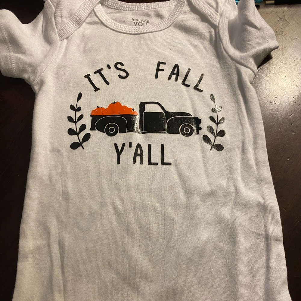 It’s Fall Y’all onesie